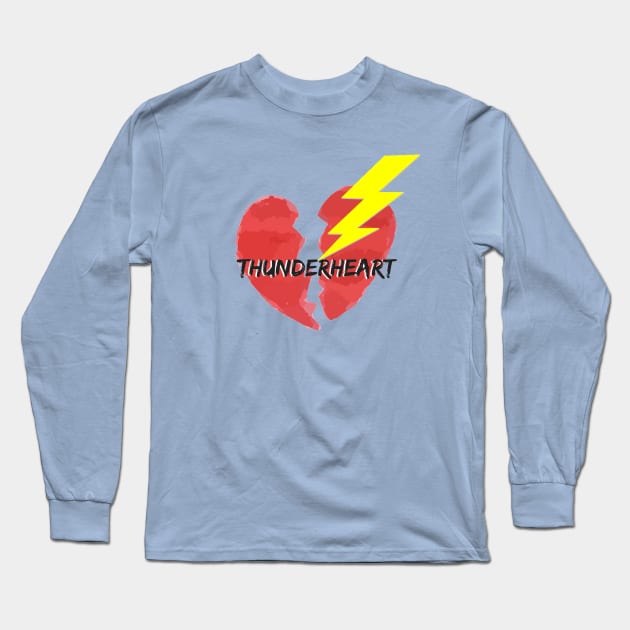 Thunderheart Merch Long Sleeve T-Shirt by jennifersoldner